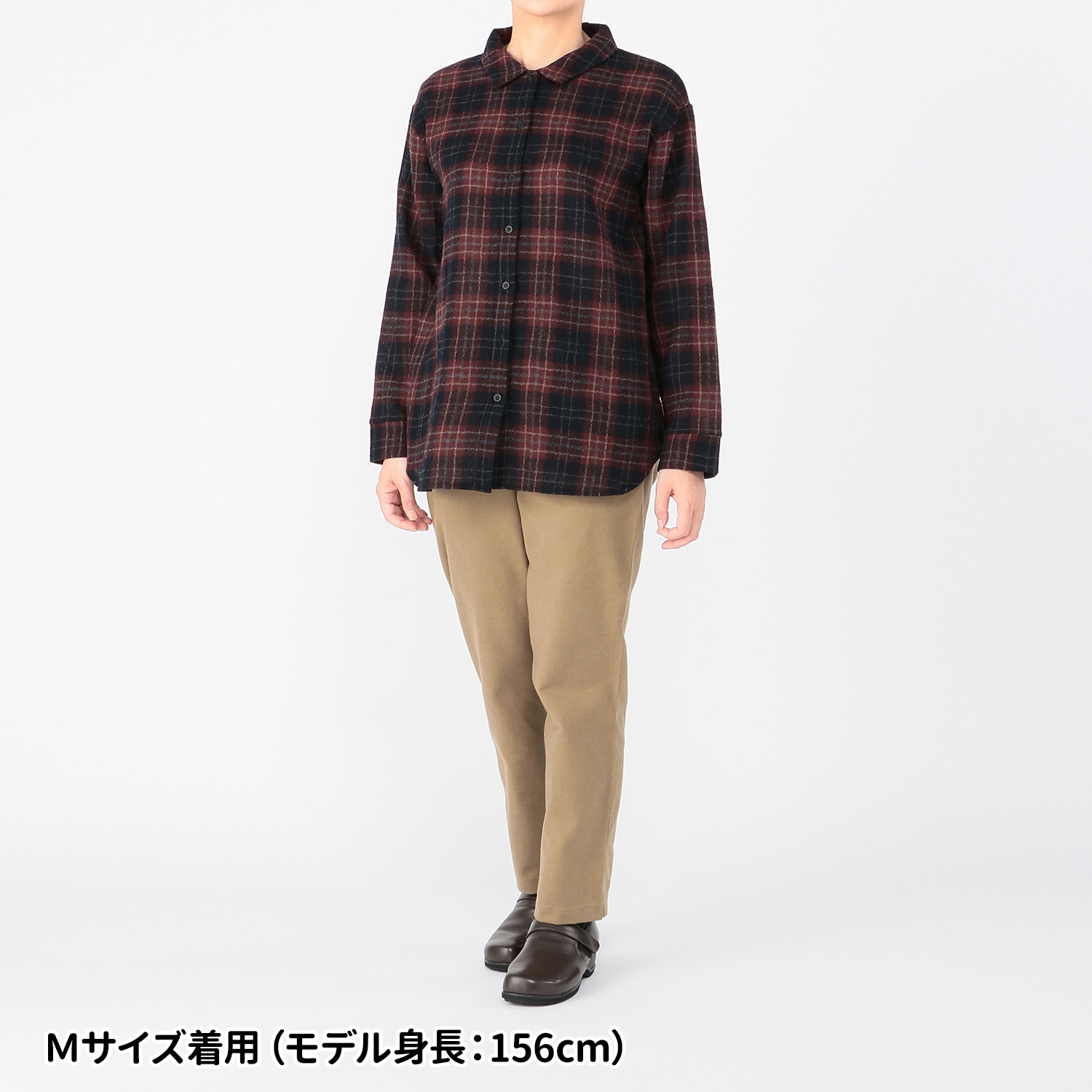 ウールガーゼシャツチュニック: 『着心地のいい服』通販ショップ