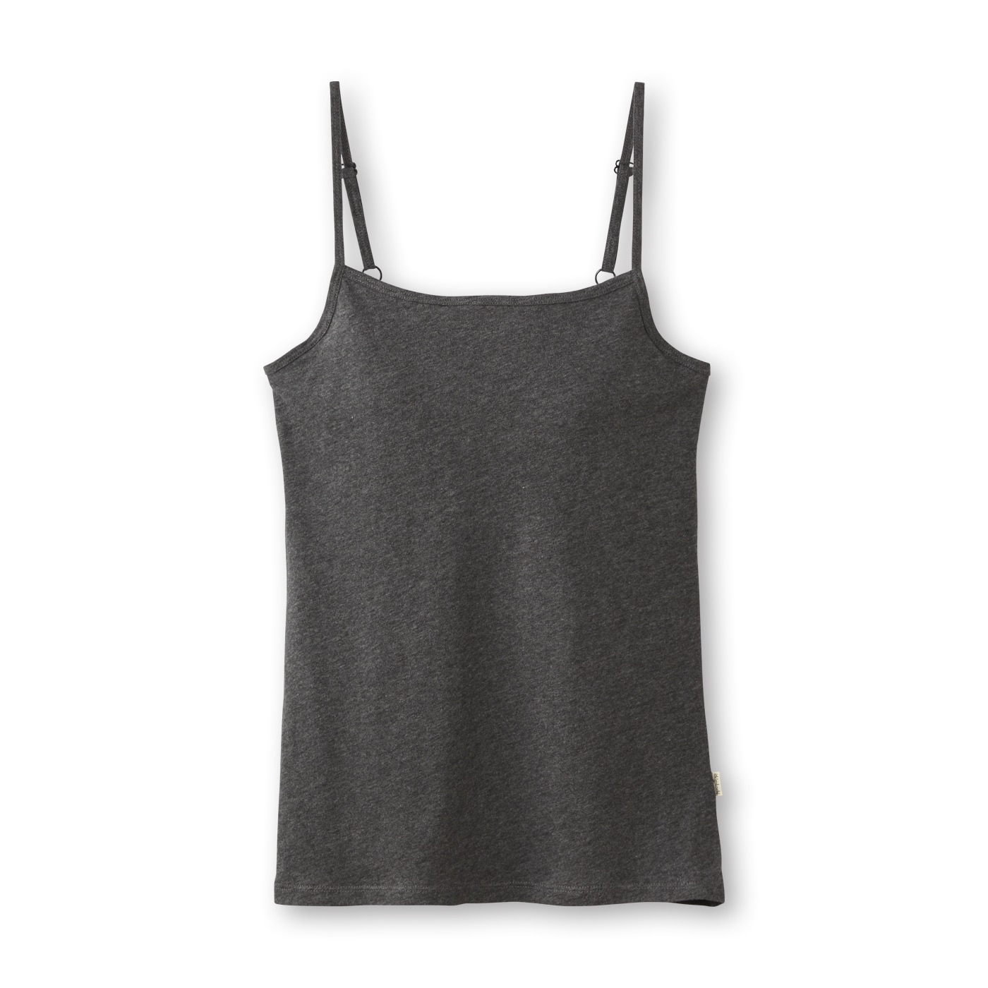 オーガニックコットンブラトップ(M チャコール): 『着心地のいい服』通販ショップ