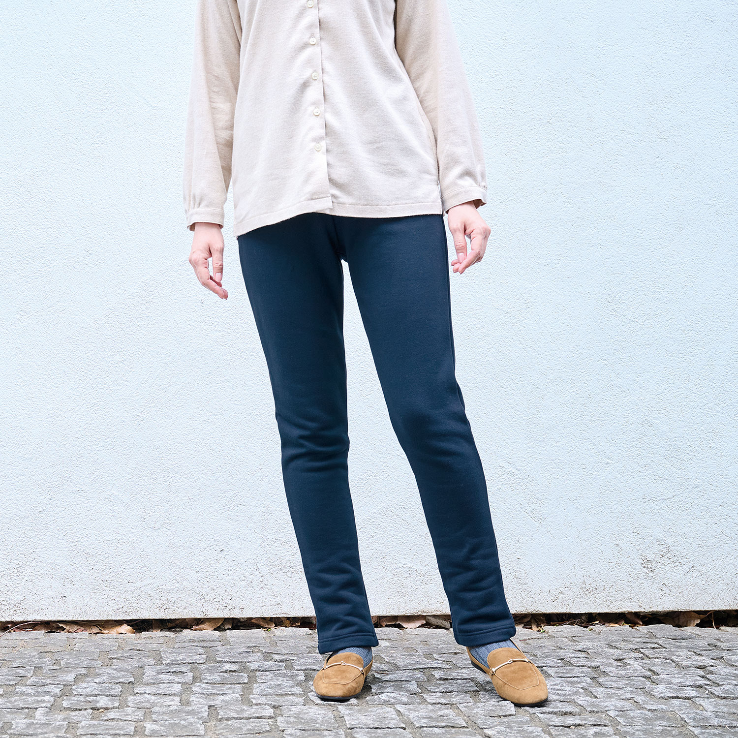 裏起毛あったかレギパン