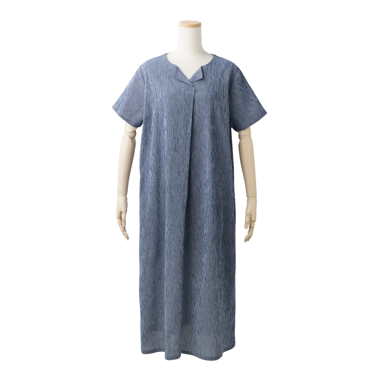 高島ちぢみ涼やかワンピース 『着心地のいい服』通販ショップ
