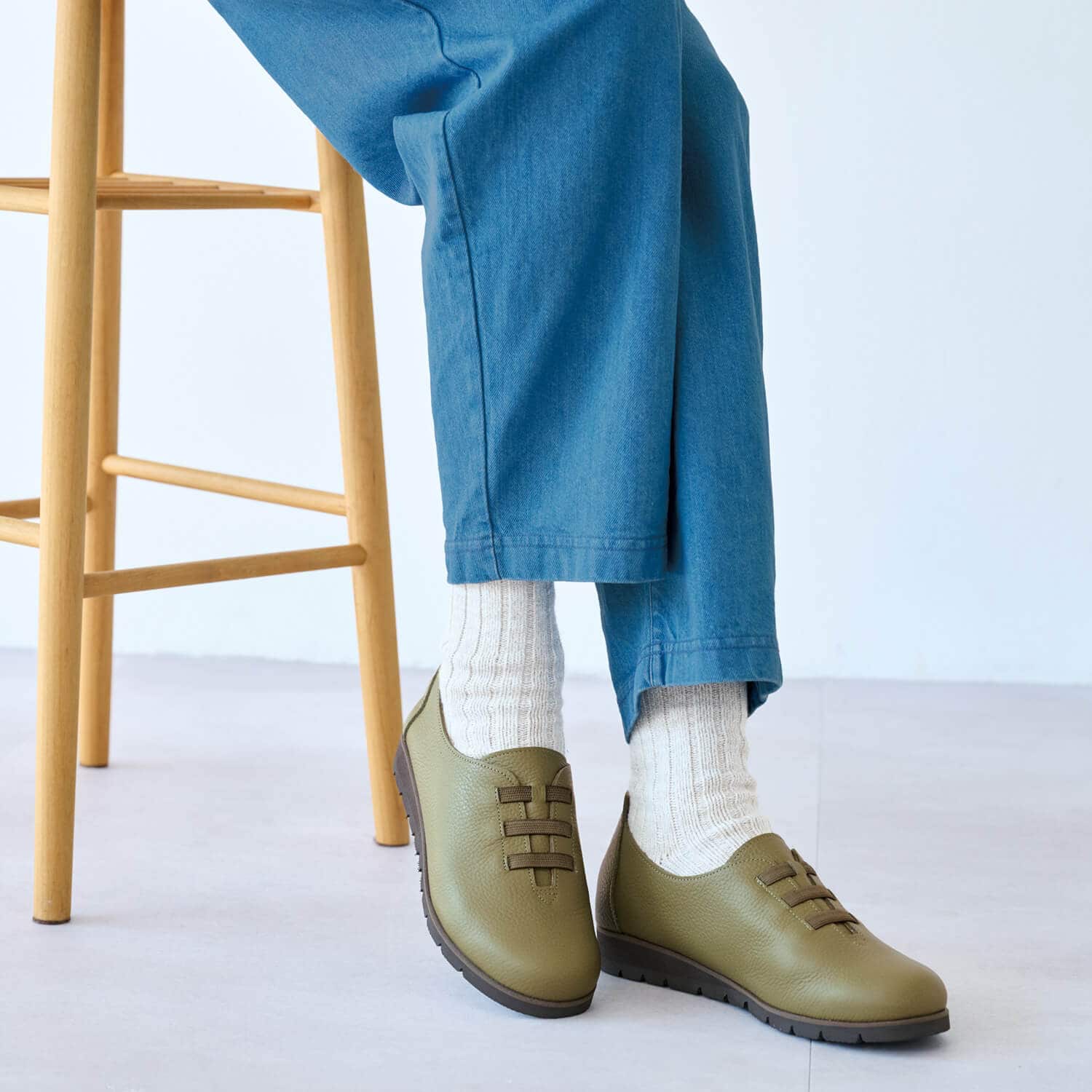 牛革スマートシューズ