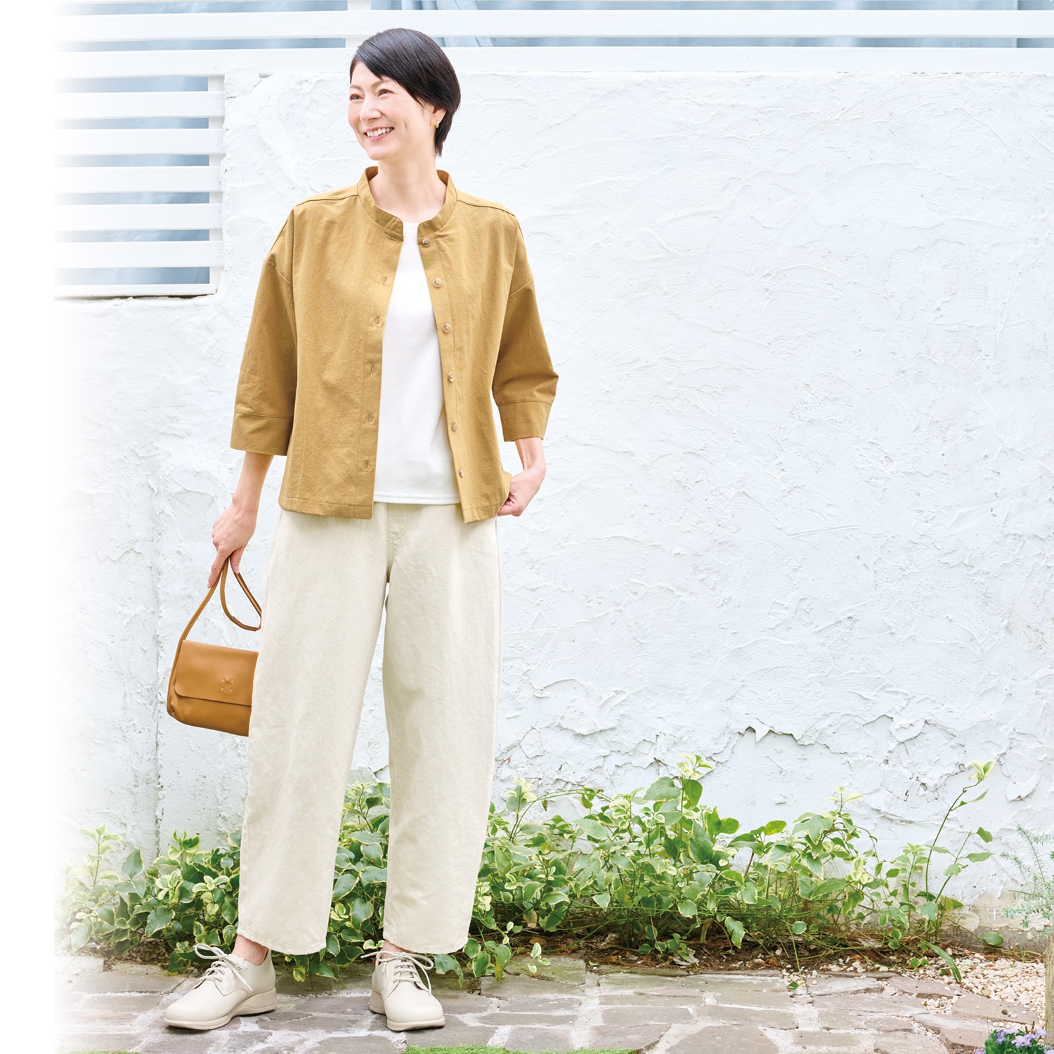 綿麻ライトジャケット