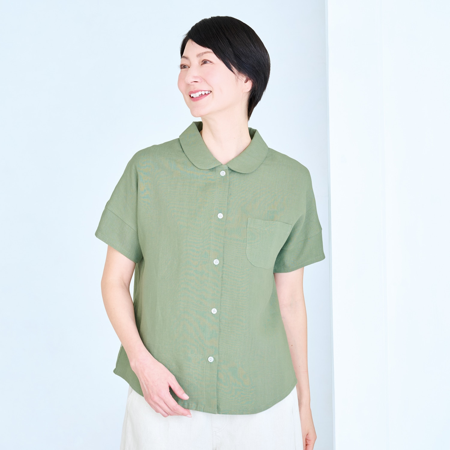 夏の「着心地のいい服」シャツ