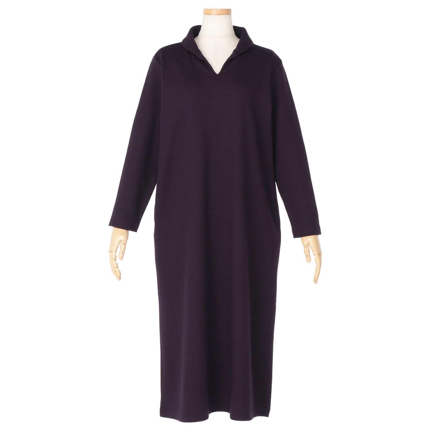 圧縮ウールキーネックワンピース: 『着心地のいい服』通販ショップ 圧縮ウールキーネックワンピース: 『着心地のいい服』通販ショップ