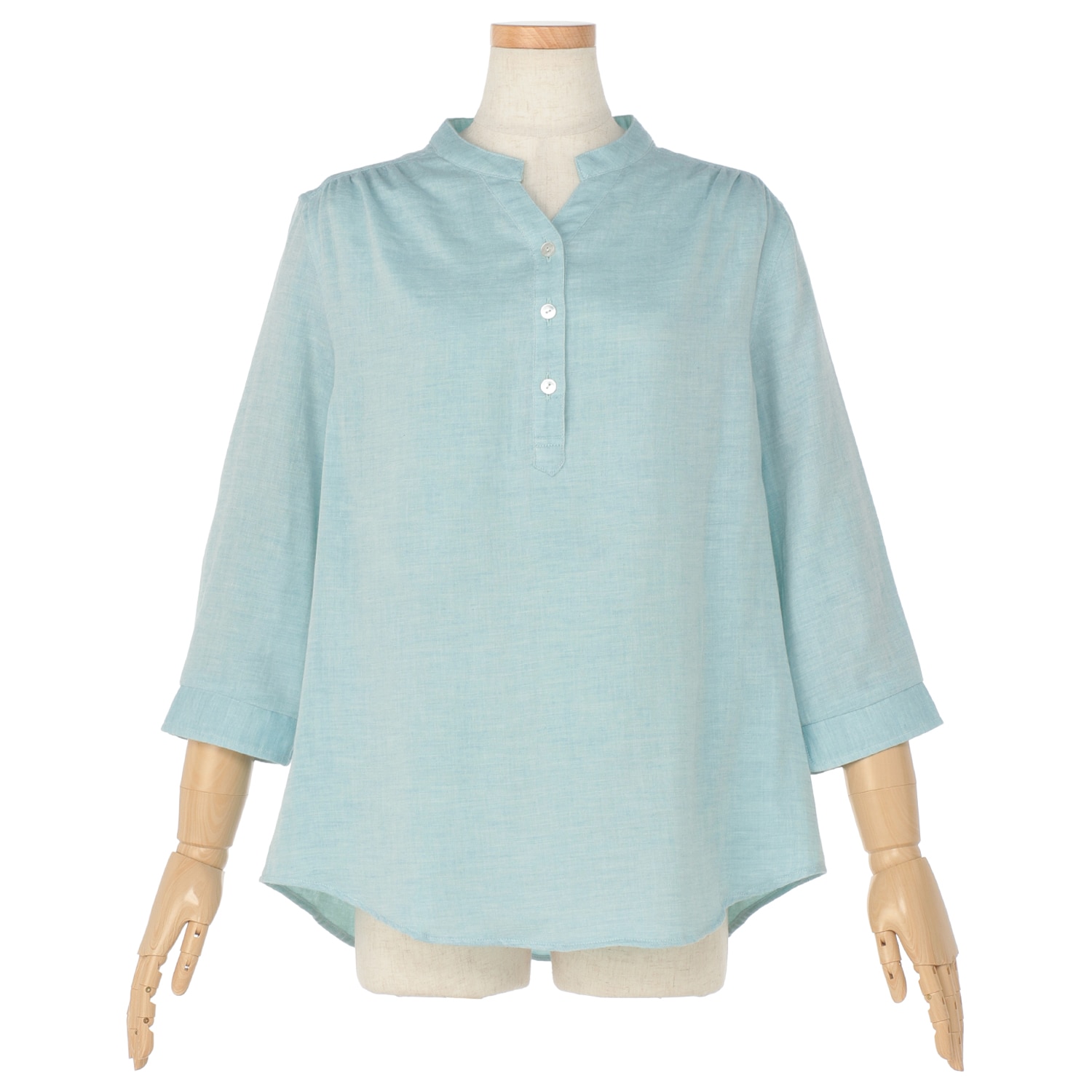 正規 ダブルガーゼ春色チュニック 『着心地のいい服』通販ショップ トップス