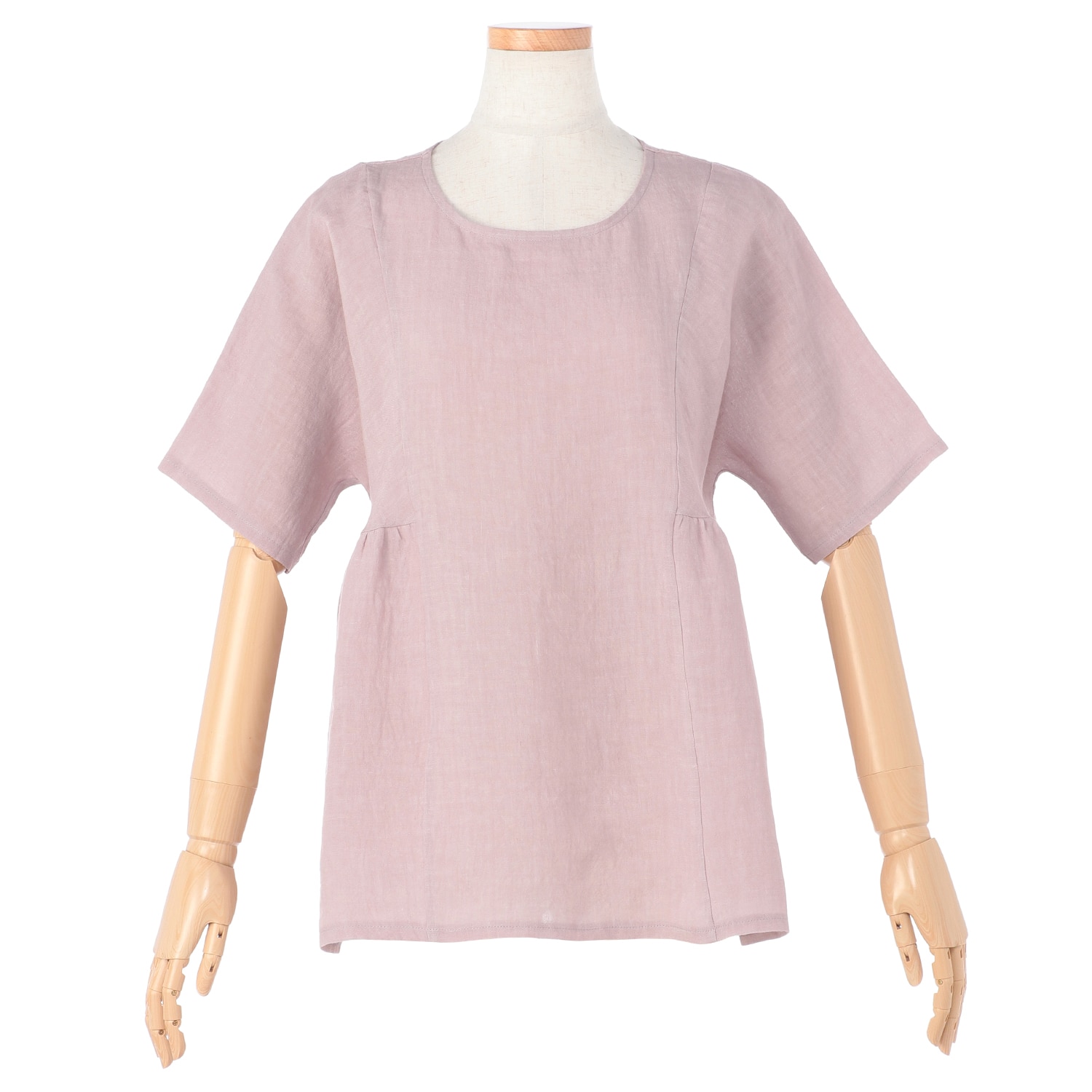 天日干しリネンブラウス