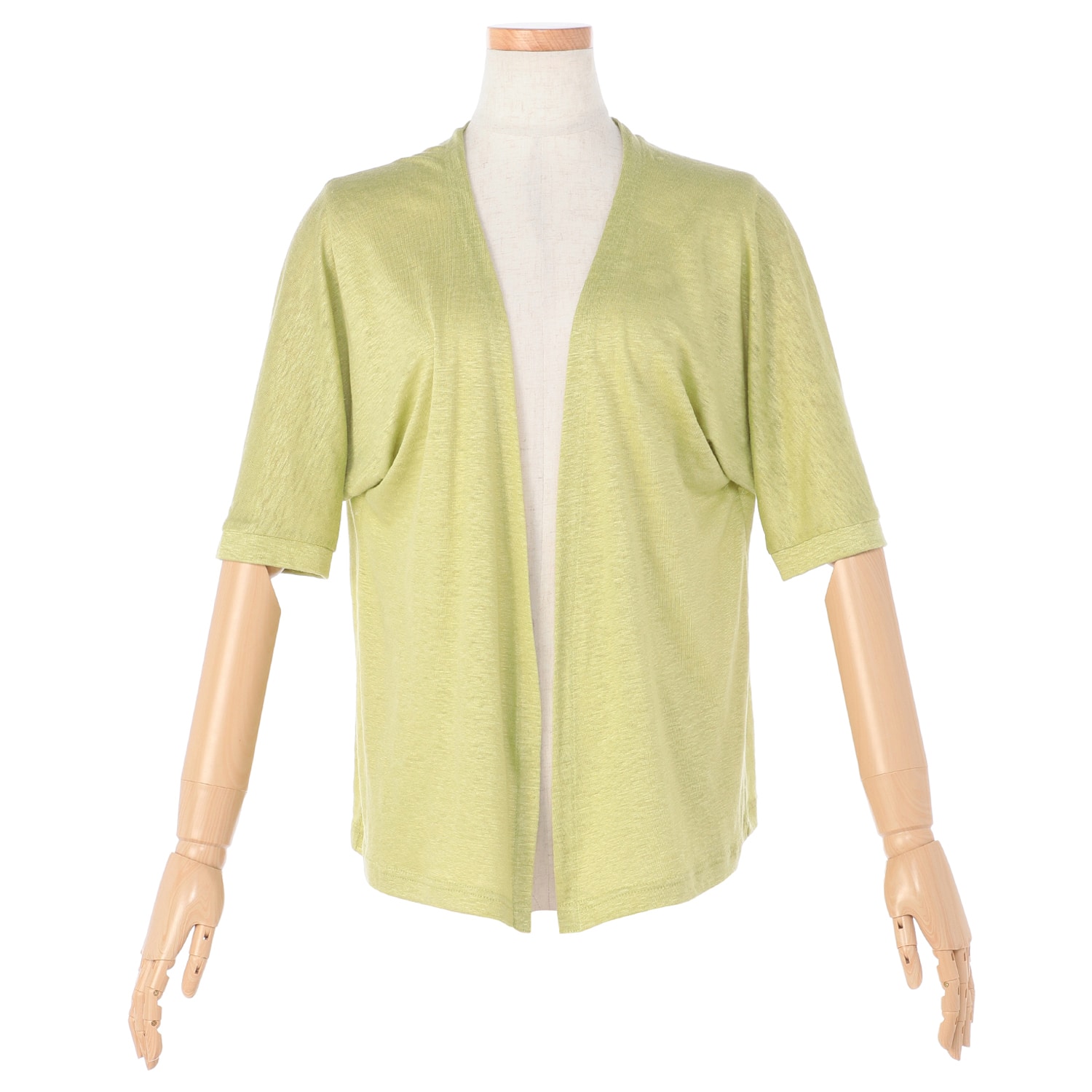 涼やかドルマンカーディガン