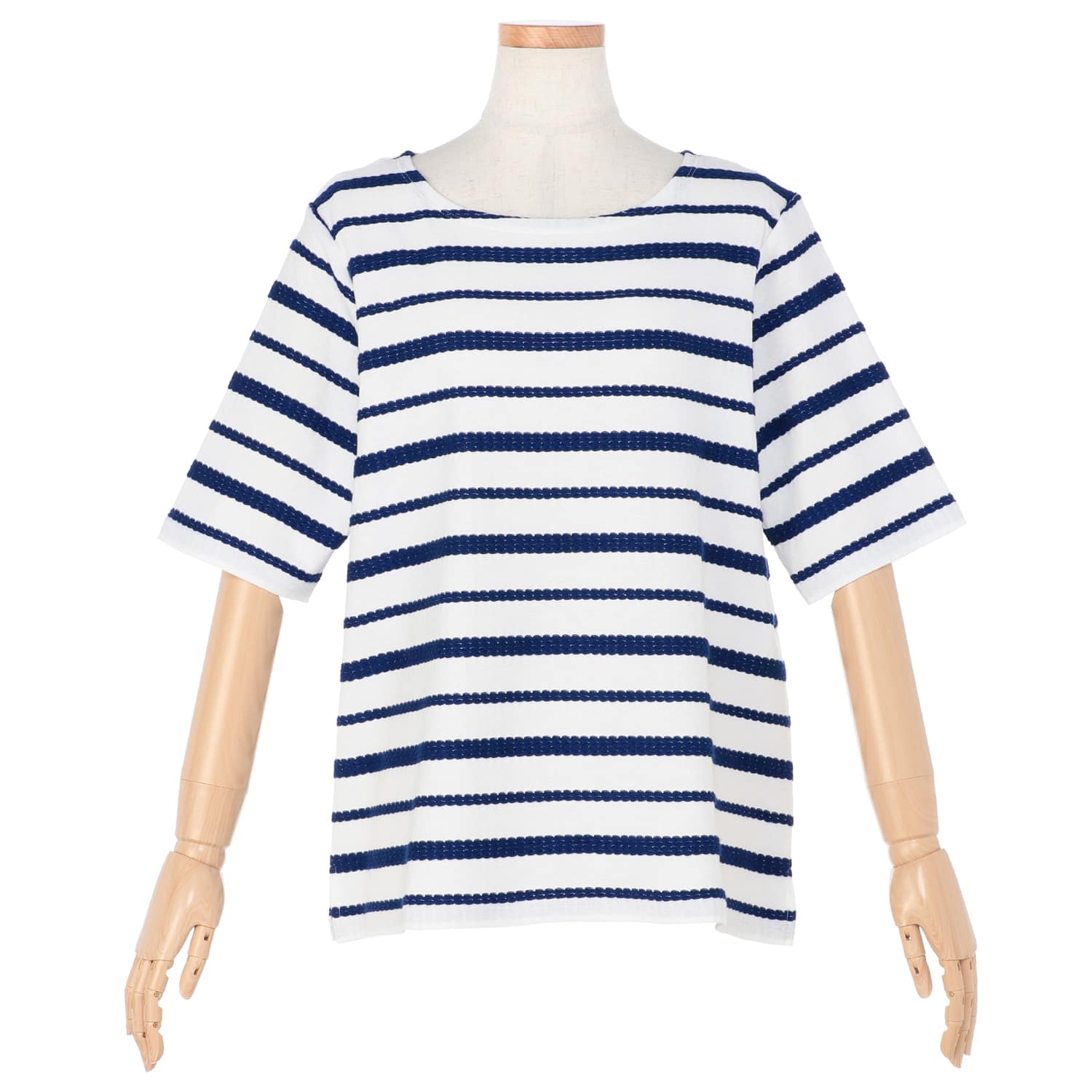 爽やかボーダープルオーバー