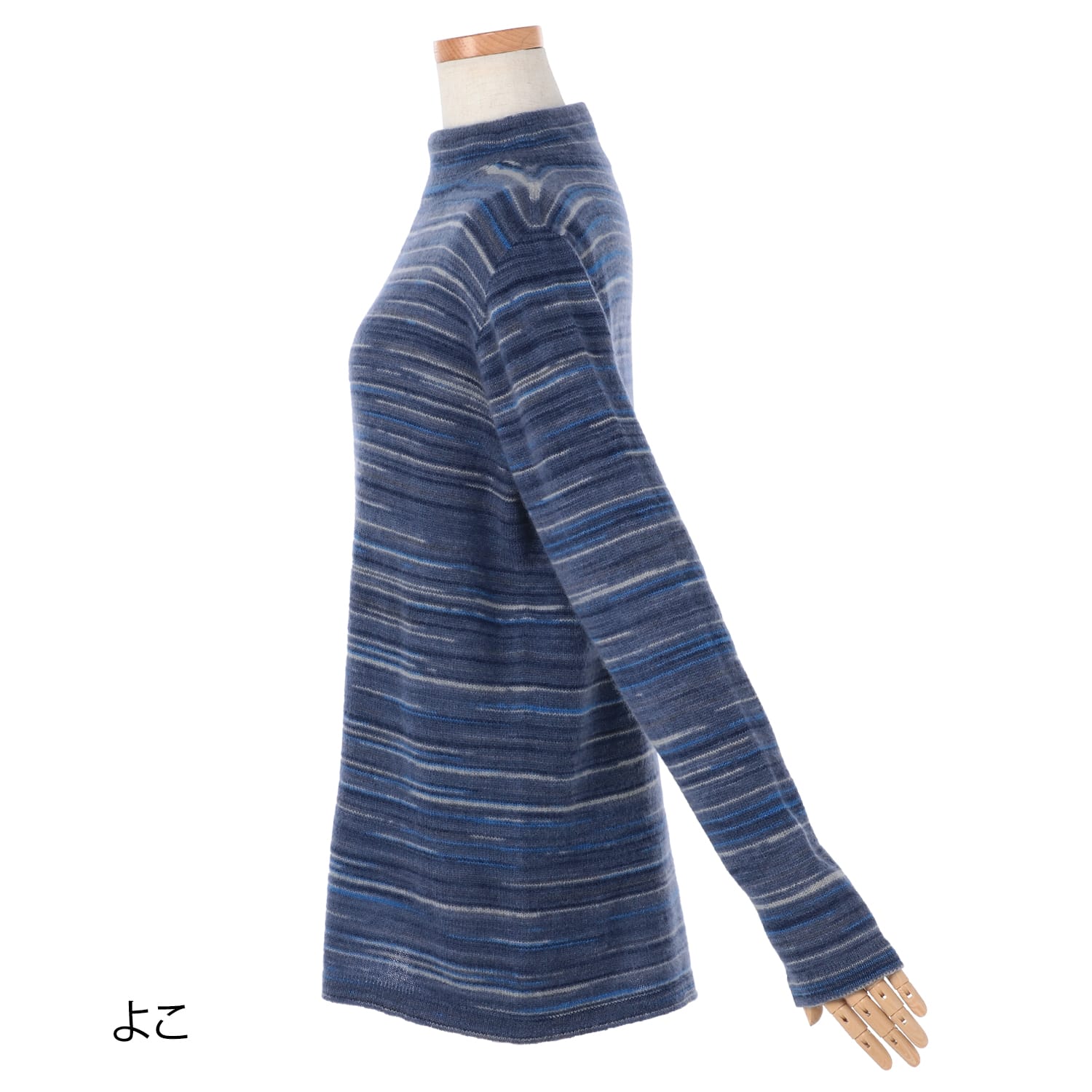 カシミヤ絣プルオーバー 『着心地のいい服』通販ショップ