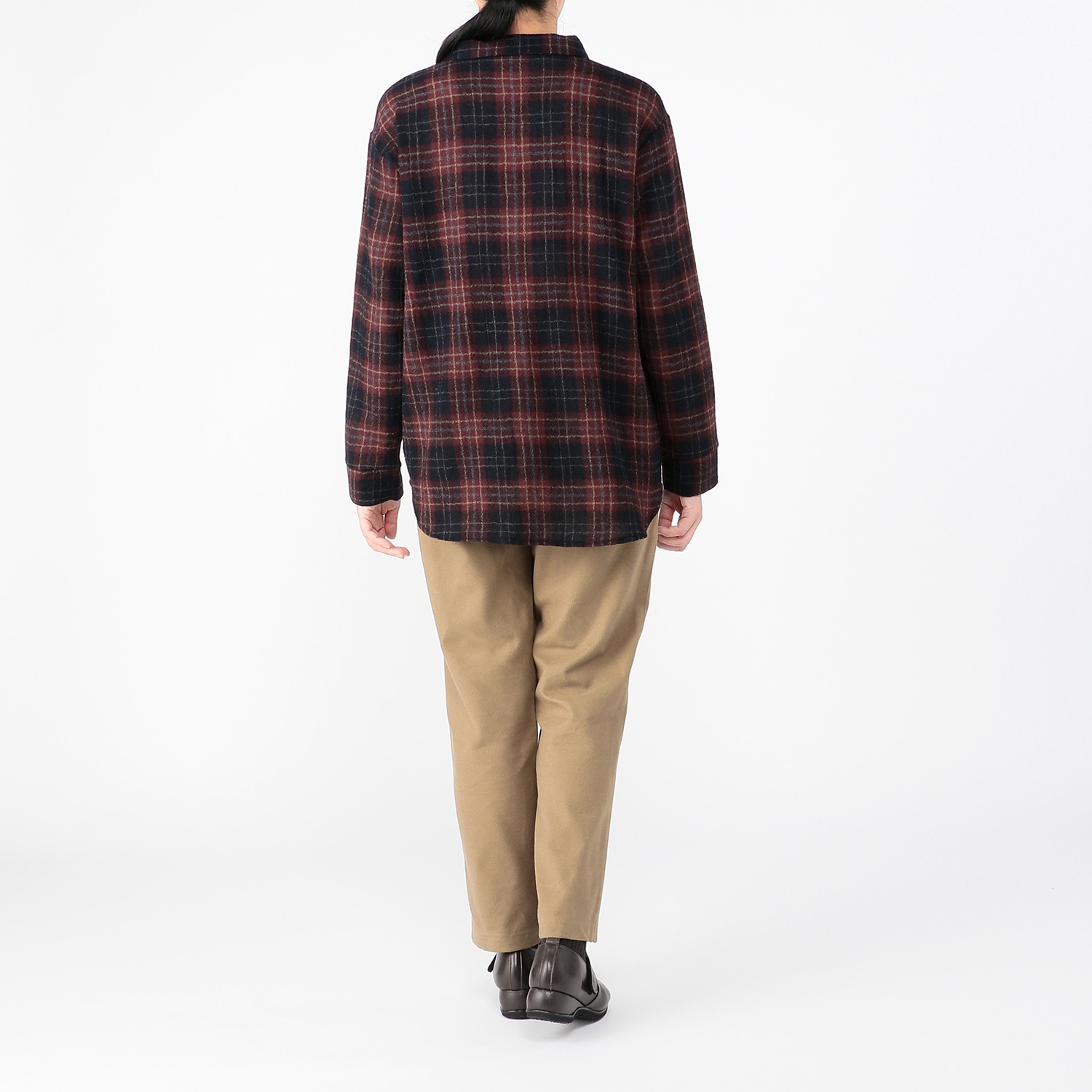 ウールガーゼシャツチュニック 『着心地のいい服』通販ショップ