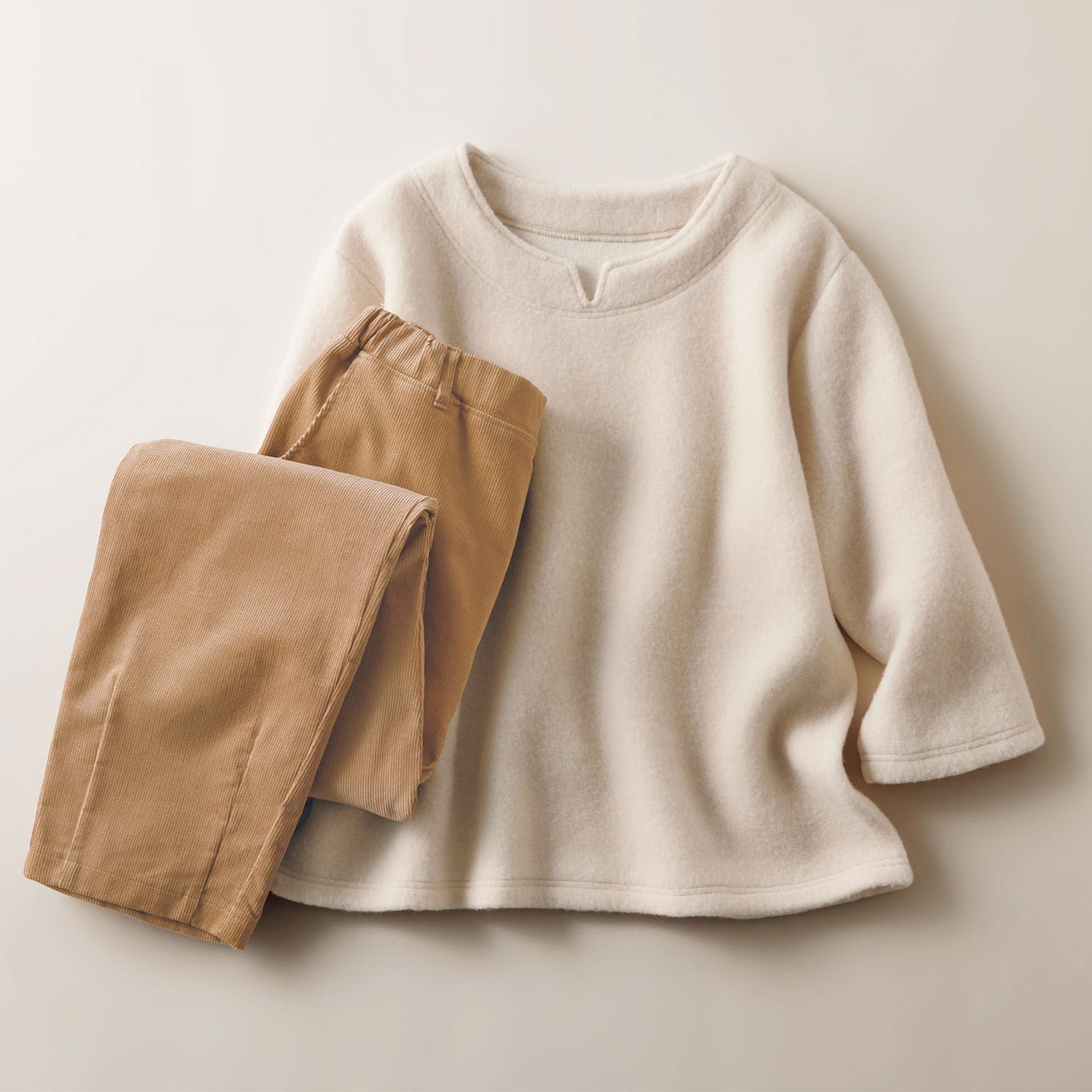 ウールボアプルオーバー 『着心地のいい服』通販ショップ