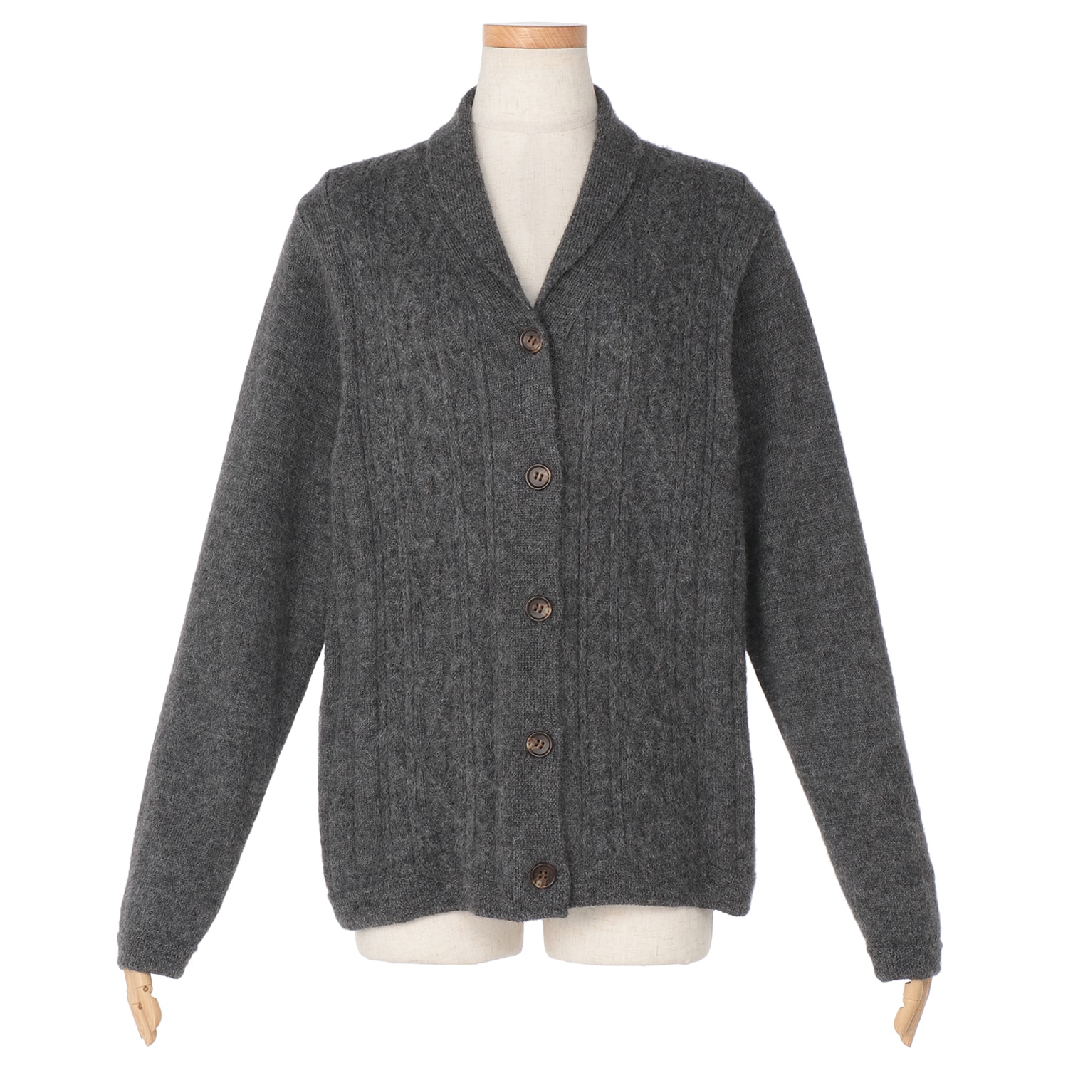 ベビーアルパカショール衿カーディガン 『着心地のいい服』通販
